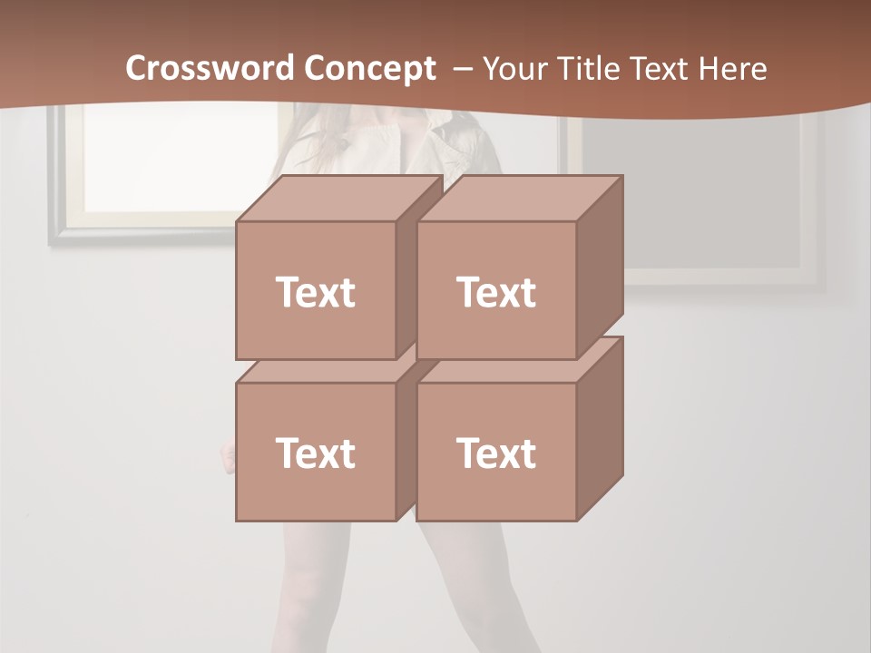 Picture Wall Posing PowerPoint Template
