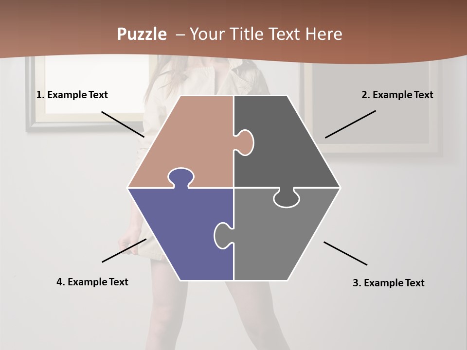 Picture Wall Posing PowerPoint Template