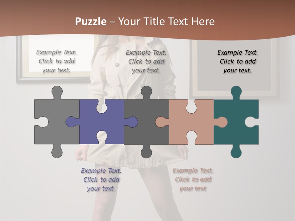Picture Wall Posing PowerPoint Template