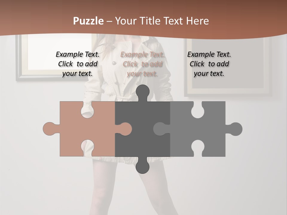 Picture Wall Posing PowerPoint Template