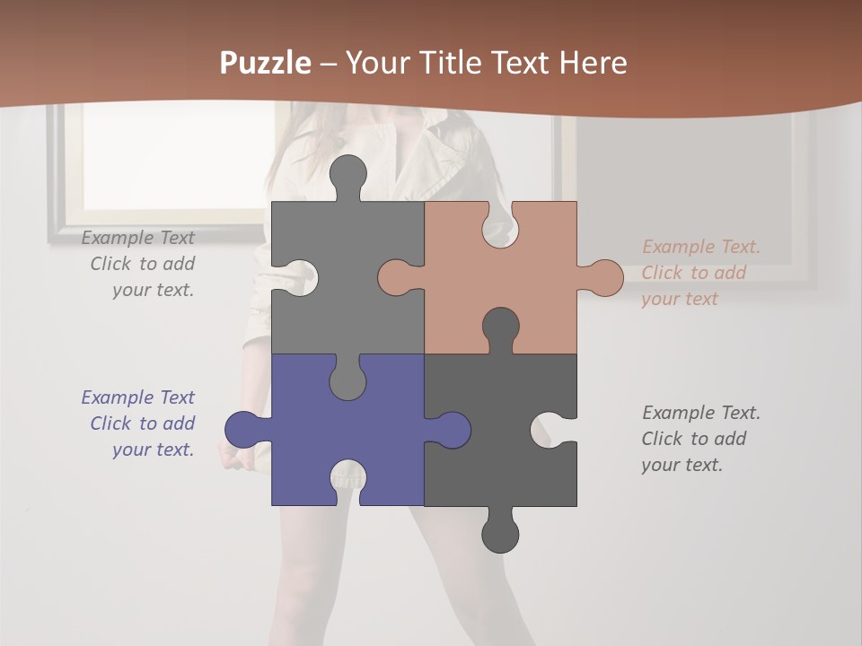 Picture Wall Posing PowerPoint Template