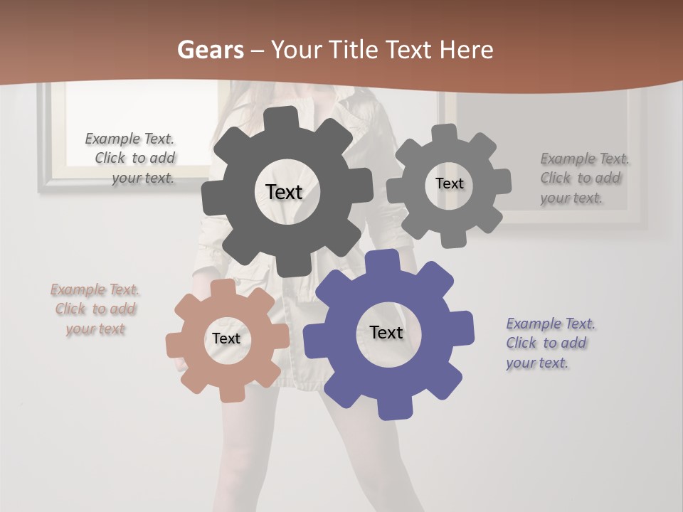 Picture Wall Posing PowerPoint Template