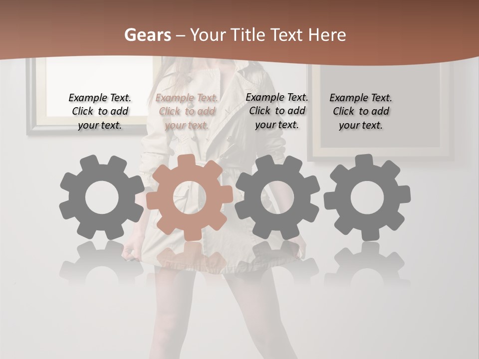 Picture Wall Posing PowerPoint Template