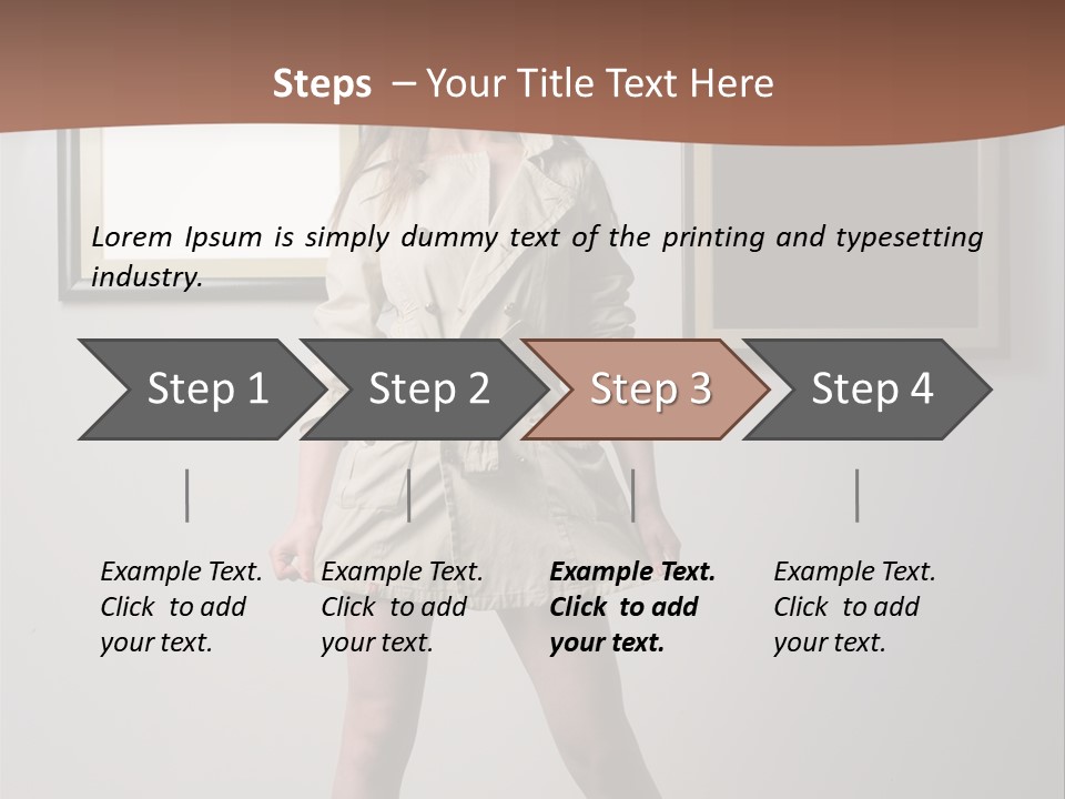 Picture Wall Posing PowerPoint Template