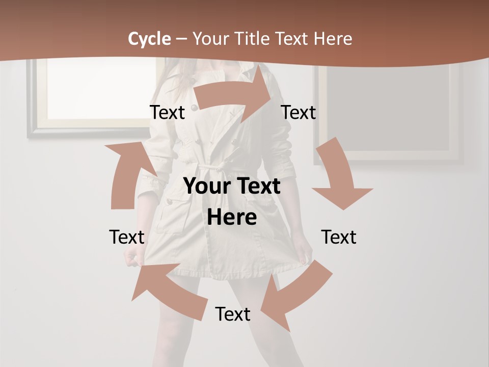 Picture Wall Posing PowerPoint Template