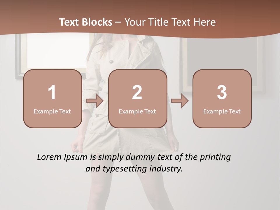 Picture Wall Posing PowerPoint Template