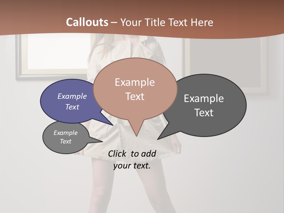 Picture Wall Posing PowerPoint Template