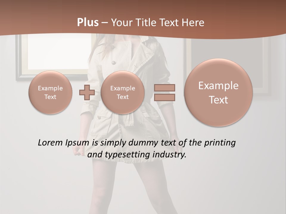 Picture Wall Posing PowerPoint Template