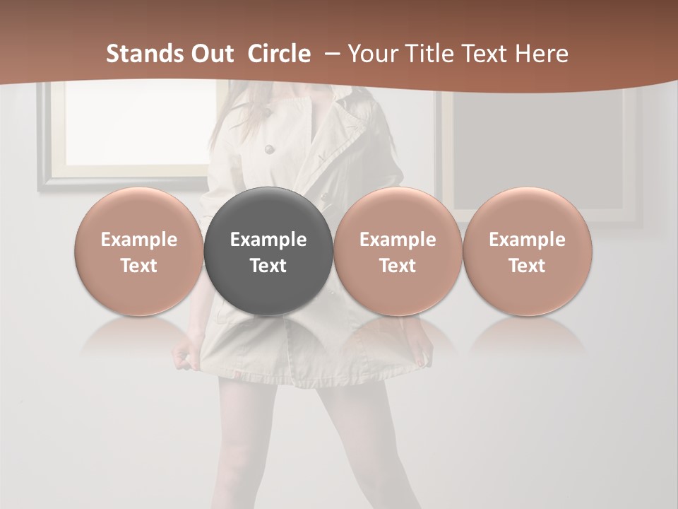 Picture Wall Posing PowerPoint Template