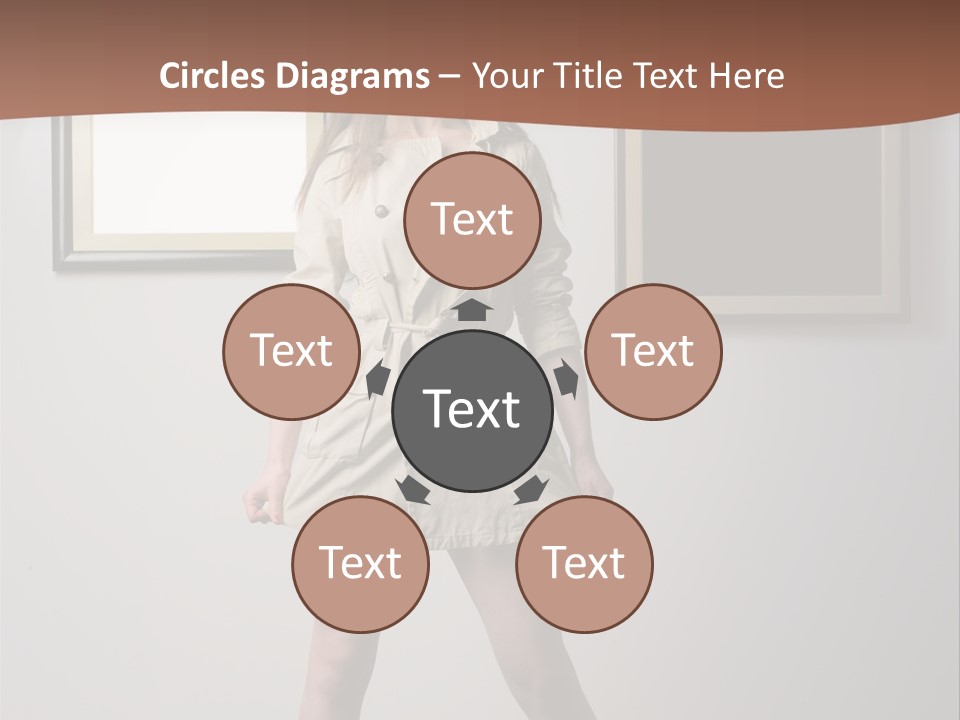 Picture Wall Posing PowerPoint Template