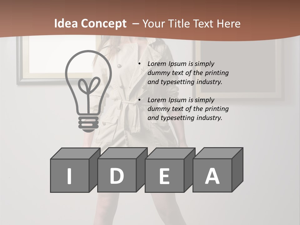 Picture Wall Posing PowerPoint Template