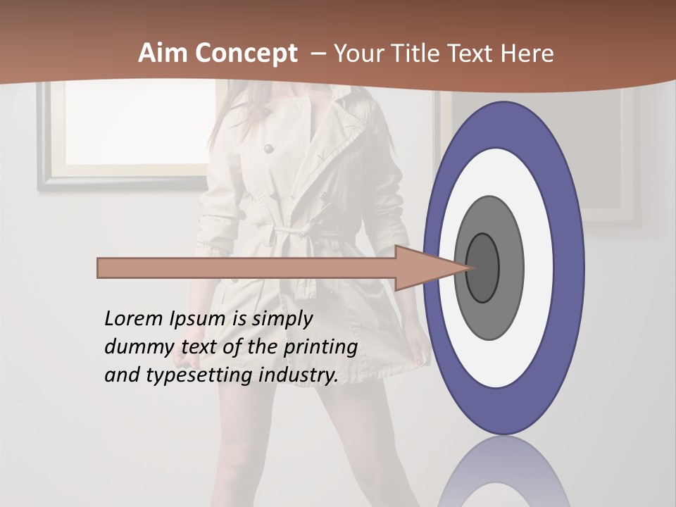 Picture Wall Posing PowerPoint Template