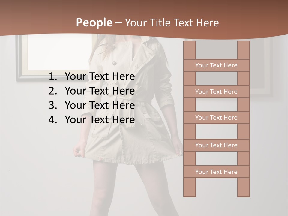 Picture Wall Posing PowerPoint Template
