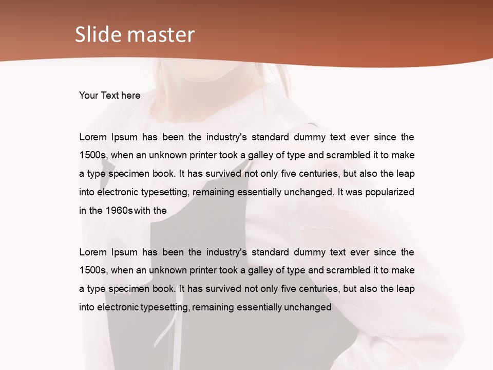 Fine Hands Single PowerPoint Template