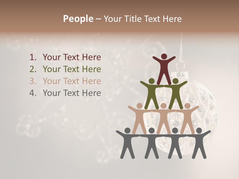 Meeting Together Human PowerPoint Template