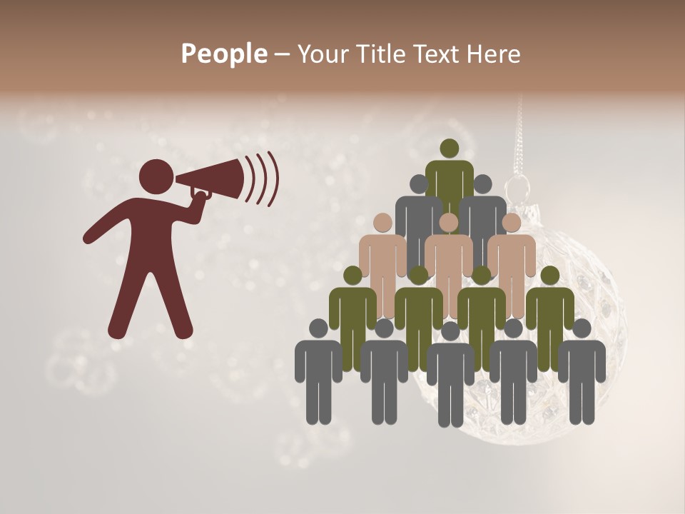 Meeting Together Human PowerPoint Template