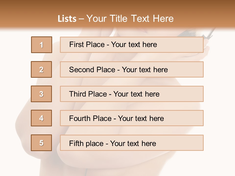 Sensual Fun Style PowerPoint Template
