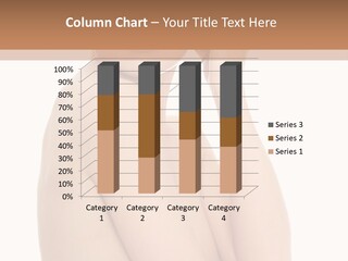 Adult Topless Blond PowerPoint Template