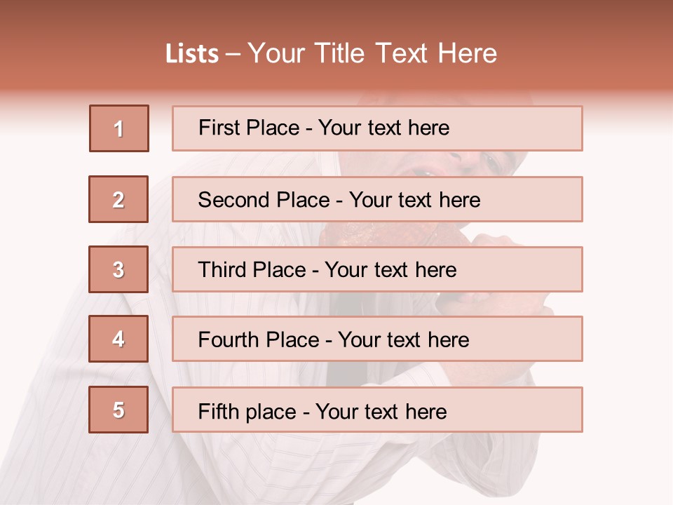 Lifestyle Hungry Teeth PowerPoint Template