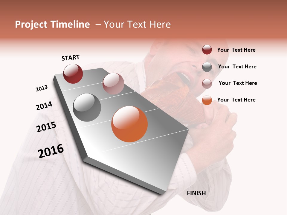 Lifestyle Hungry Teeth PowerPoint Template