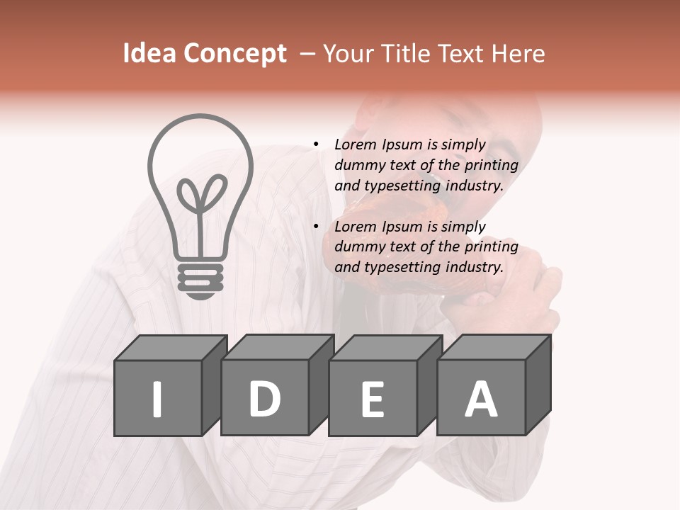 Lifestyle Hungry Teeth PowerPoint Template