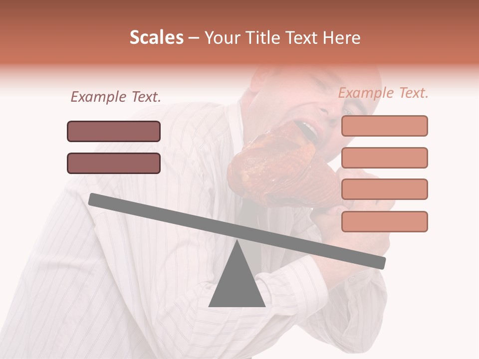 Lifestyle Hungry Teeth PowerPoint Template