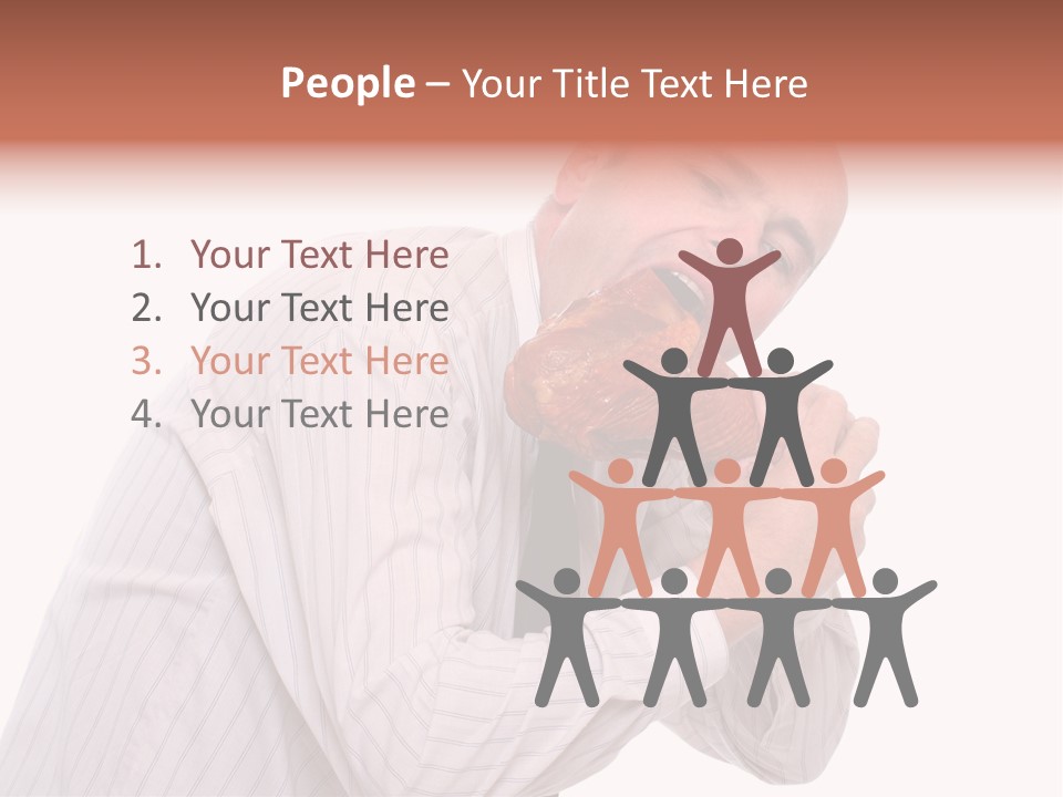 Lifestyle Hungry Teeth PowerPoint Template