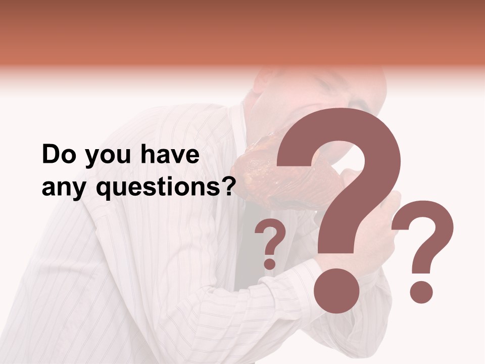 Lifestyle Hungry Teeth PowerPoint Template