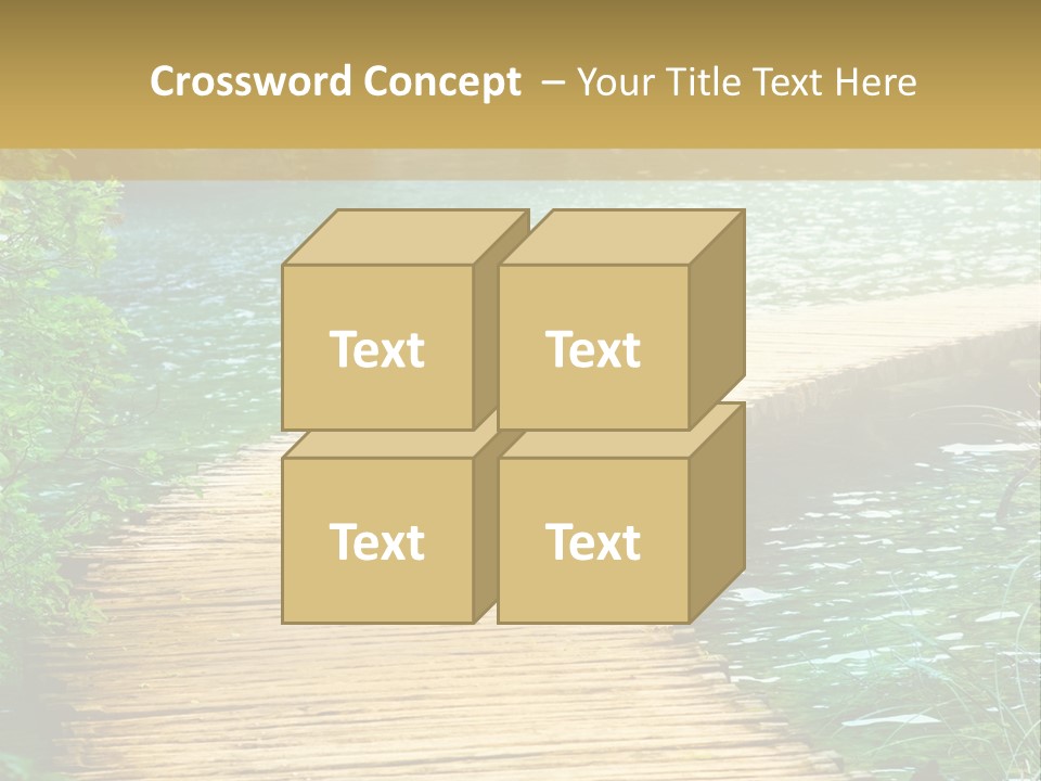Scenery Grass Vibrant PowerPoint Template