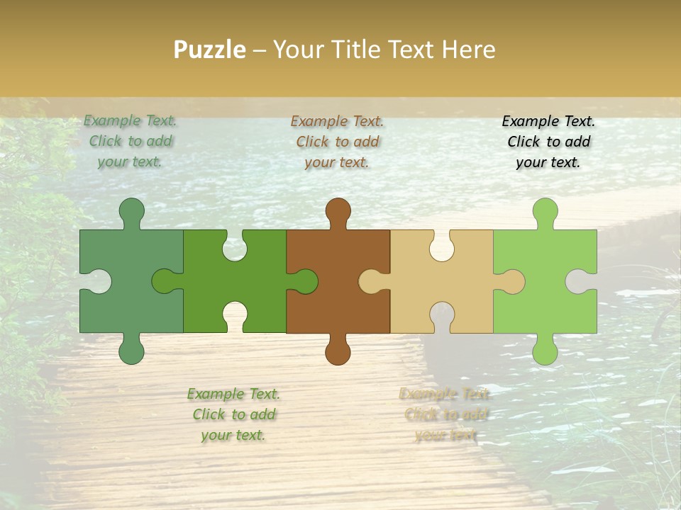 Scenery Grass Vibrant PowerPoint Template