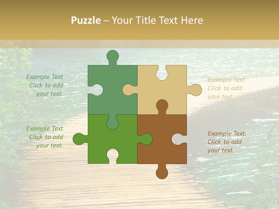 Scenery Grass Vibrant PowerPoint Template