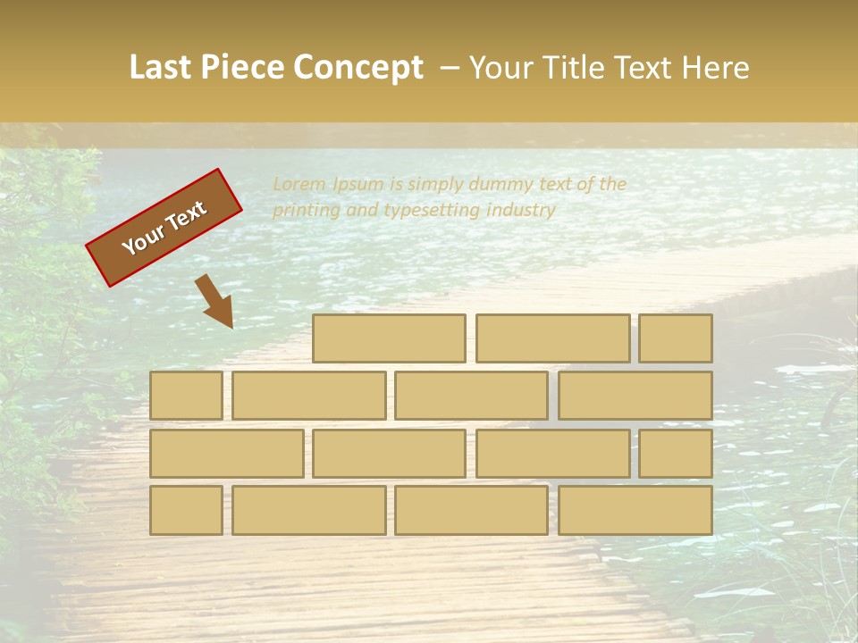 Scenery Grass Vibrant PowerPoint Template