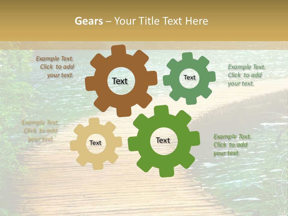 Scenery Grass Vibrant PowerPoint Template