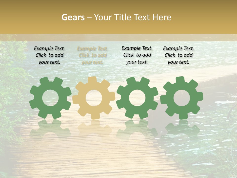 Scenery Grass Vibrant PowerPoint Template