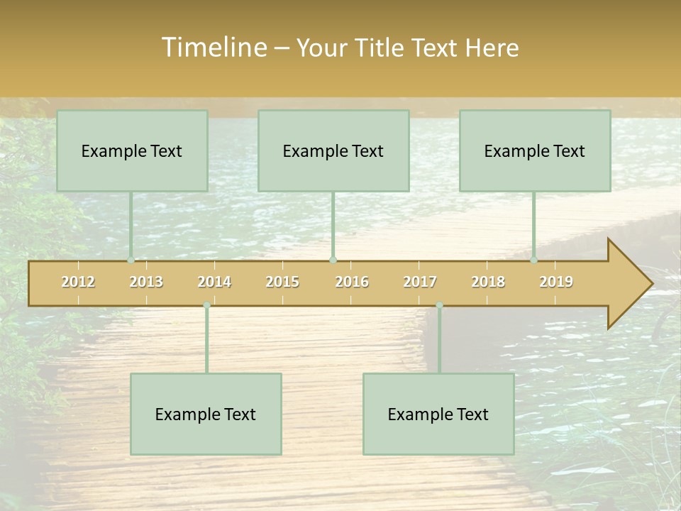Scenery Grass Vibrant PowerPoint Template