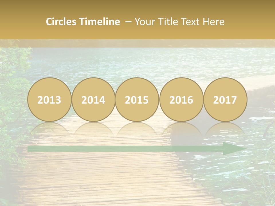 Scenery Grass Vibrant PowerPoint Template