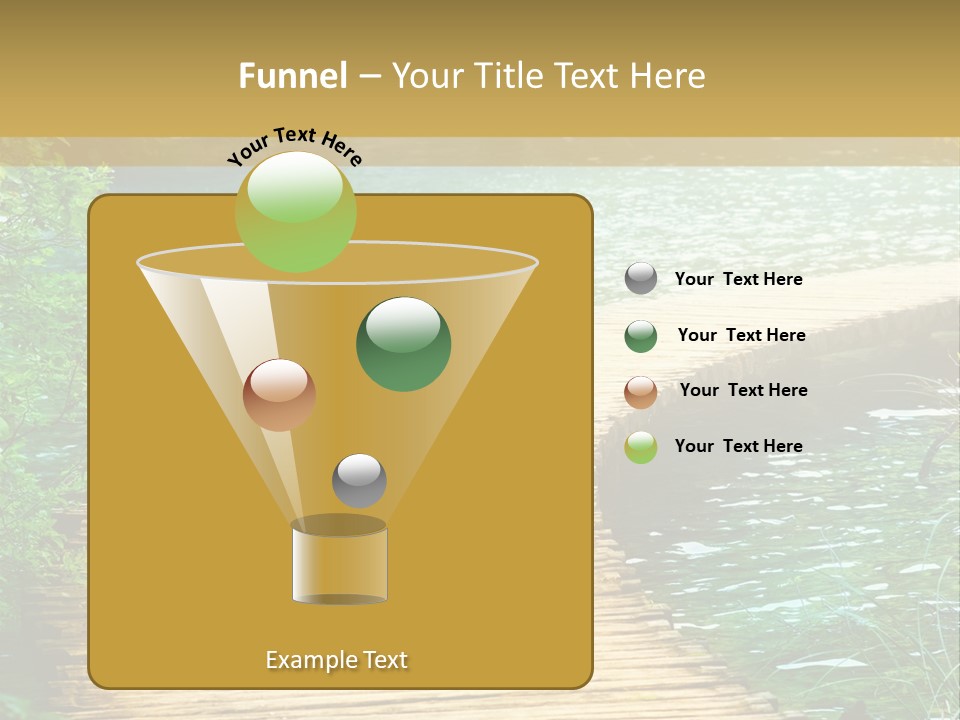 Scenery Grass Vibrant PowerPoint Template