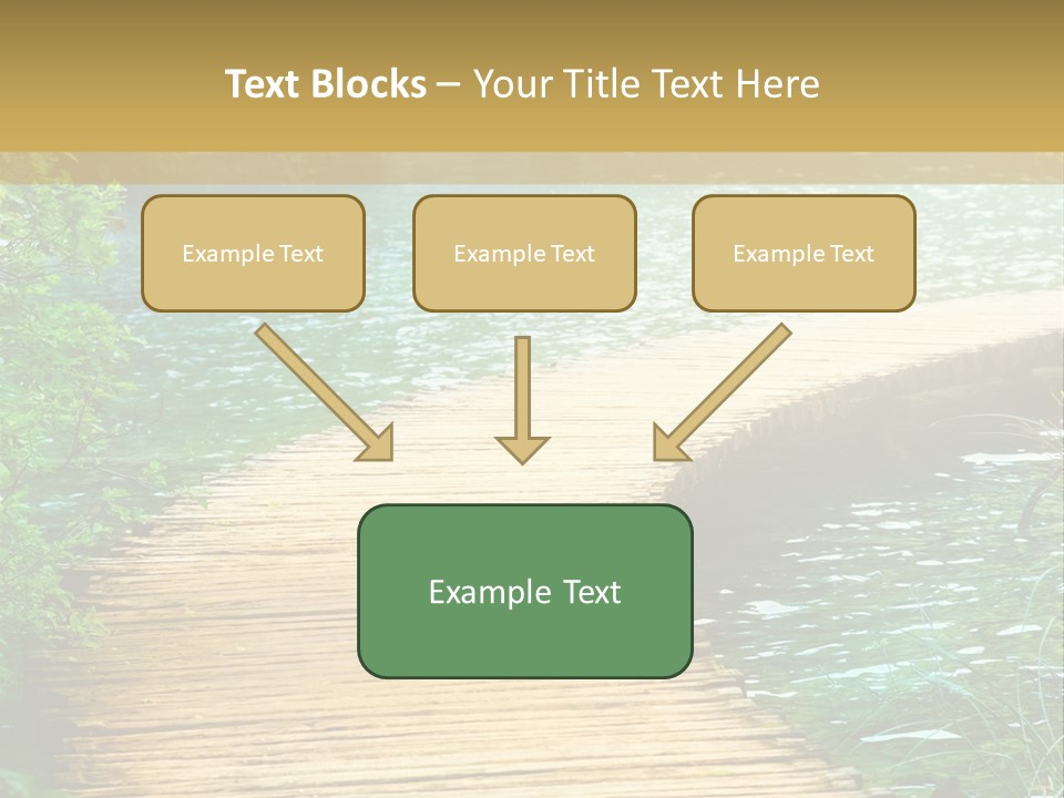 Scenery Grass Vibrant PowerPoint Template