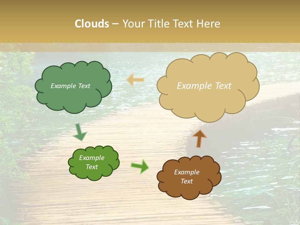 Scenery Grass Vibrant PowerPoint Template