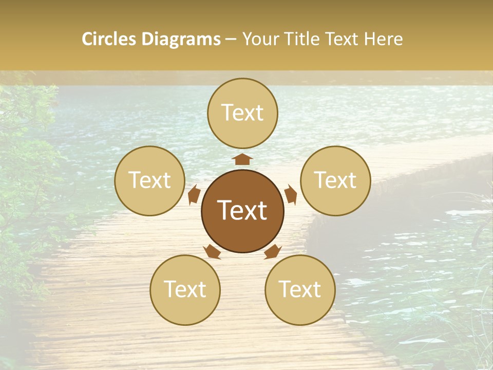 Scenery Grass Vibrant PowerPoint Template