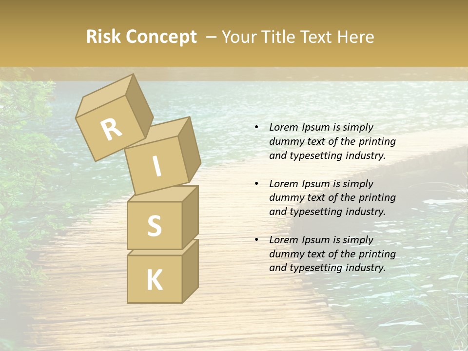 Scenery Grass Vibrant PowerPoint Template