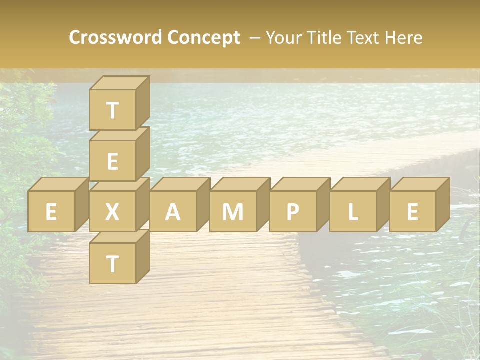 Scenery Grass Vibrant PowerPoint Template