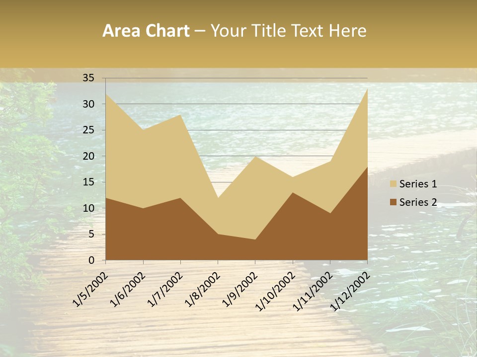 Scenery Grass Vibrant PowerPoint Template