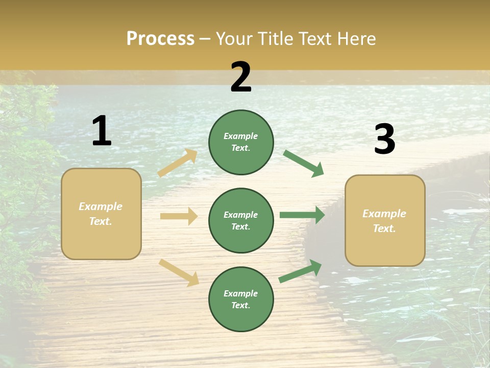 Scenery Grass Vibrant PowerPoint Template