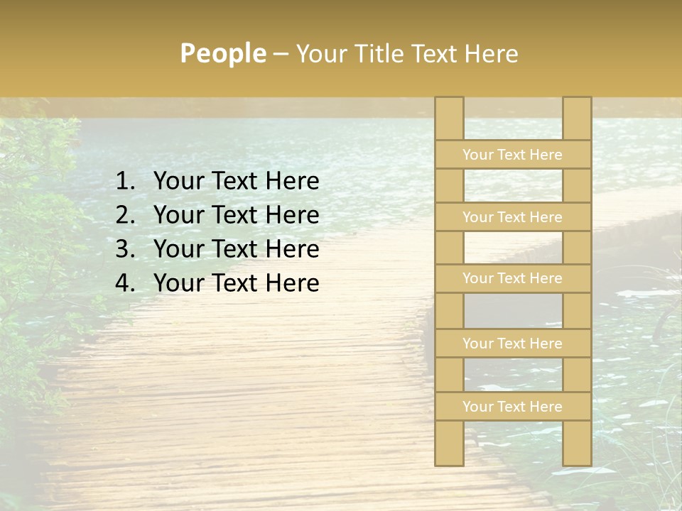 Scenery Grass Vibrant PowerPoint Template