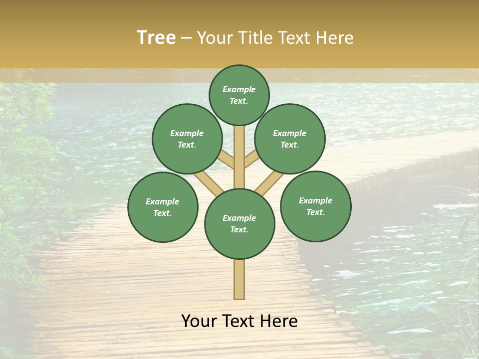 Scenery Grass Vibrant PowerPoint Template