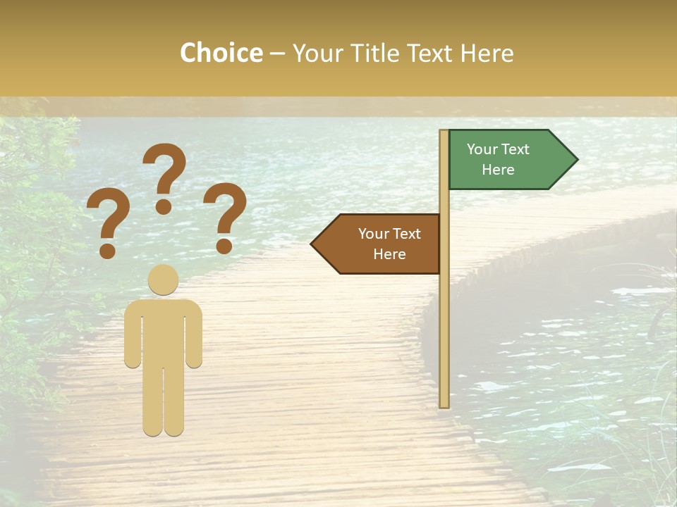 Scenery Grass Vibrant PowerPoint Template