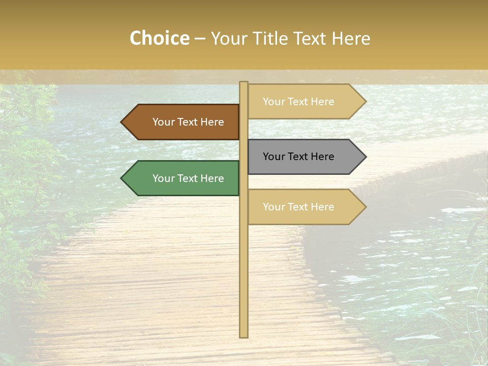Scenery Grass Vibrant PowerPoint Template