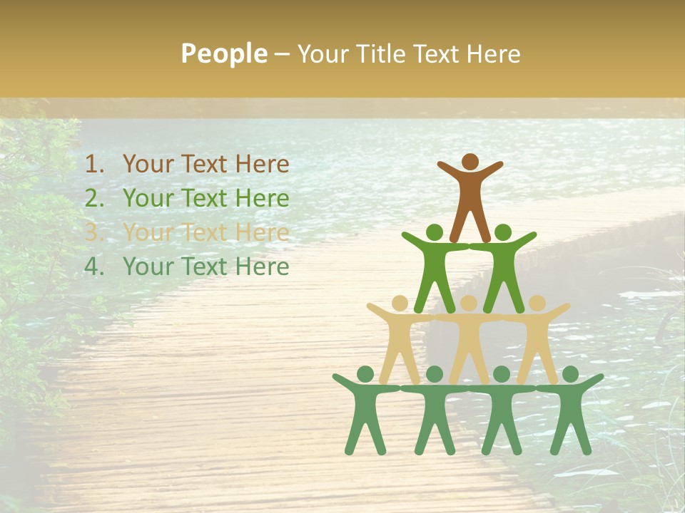 Scenery Grass Vibrant PowerPoint Template