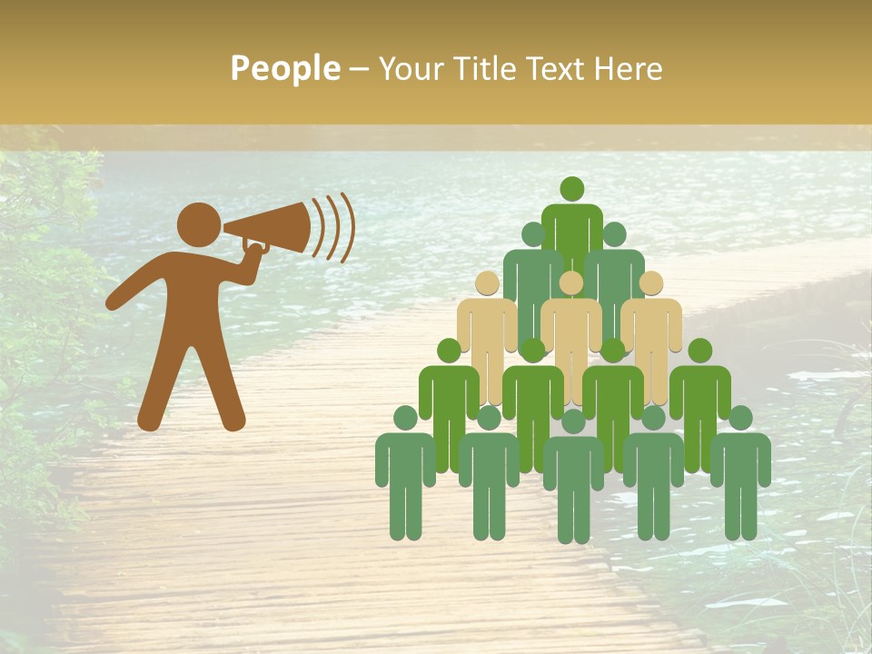 Scenery Grass Vibrant PowerPoint Template